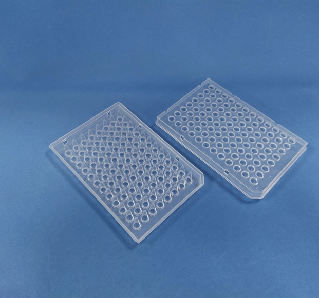 96 well pcr plate roche style half skirted companies
